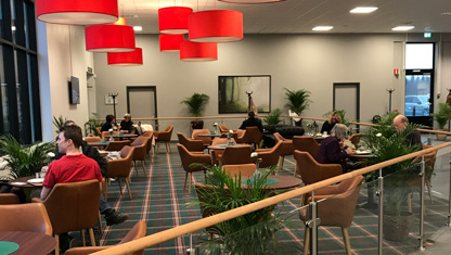 Restaurangmiljön på Rasta